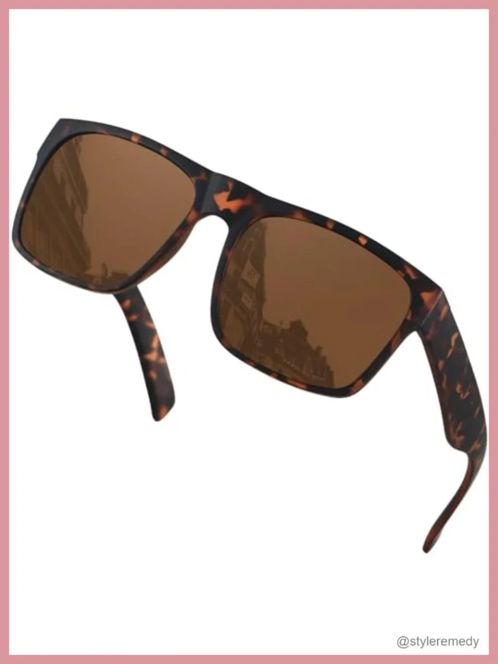 XL Oversized Square Sunglasses for Big Heads Polarized UV400